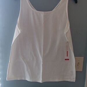 Talbots Classic White Tank Top